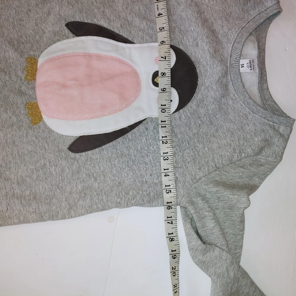 NWT Carter's Penguin Sweatshirt